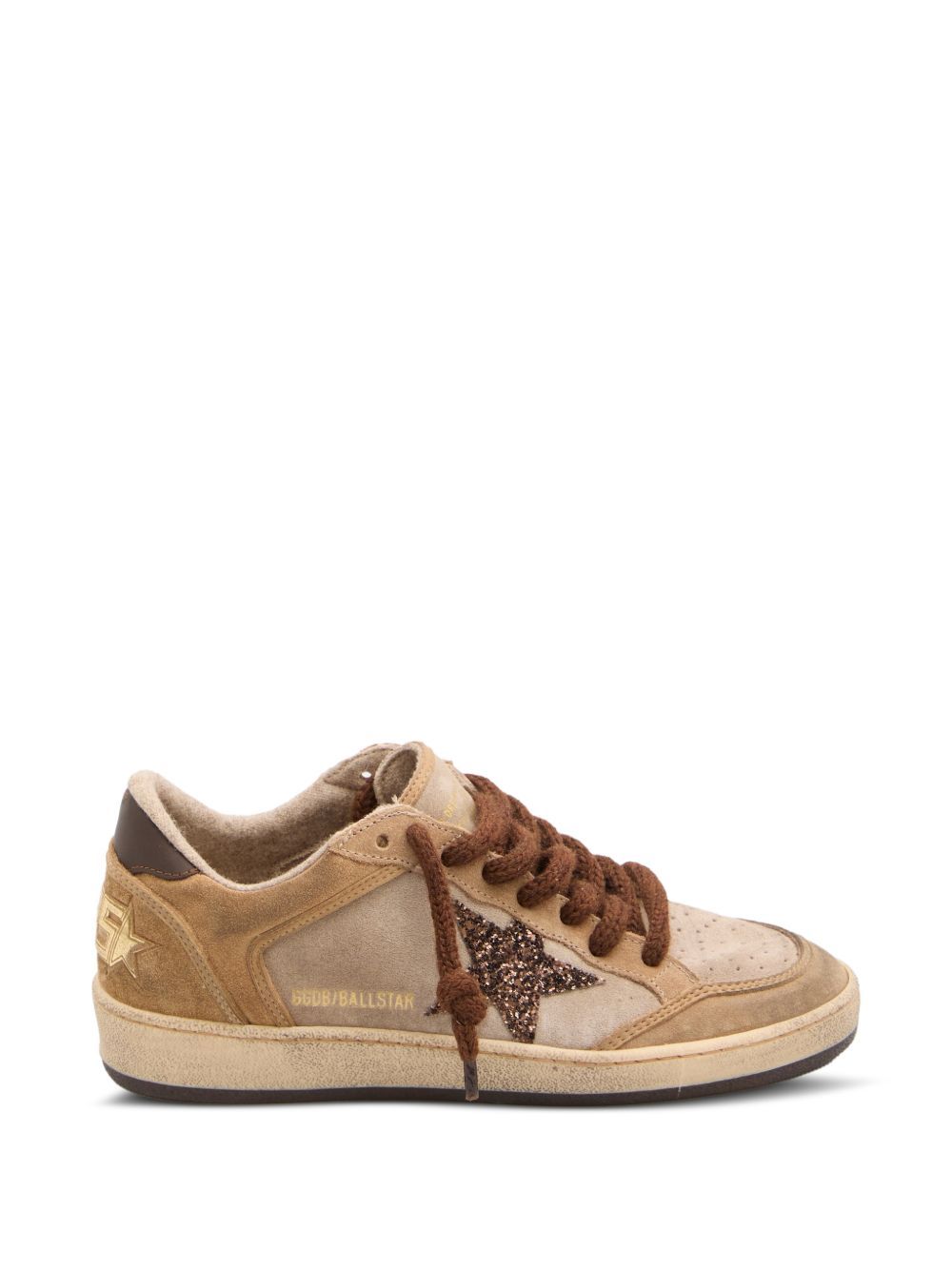 sneakers ballstar suede beige 