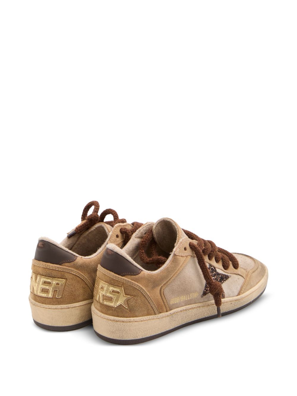 sneakers ballstar suede beige  GOLDEN GOOSE