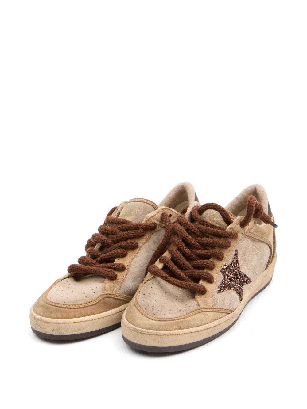 sneakers ballstar suede beige  GOLDEN GOOSE