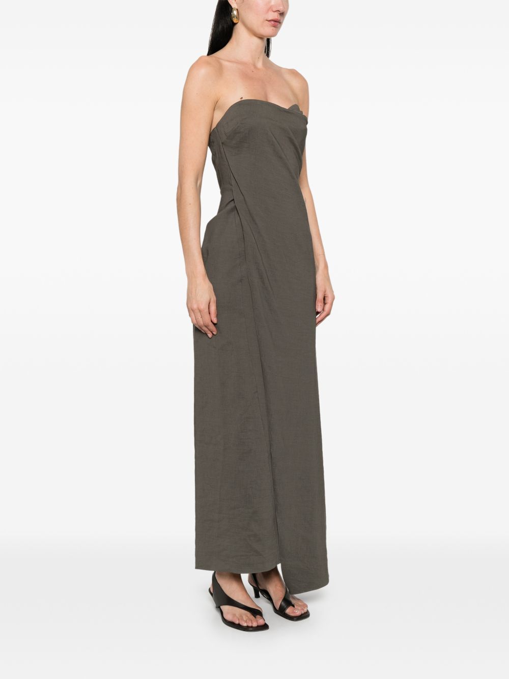 dress brenna grey  CORTANA