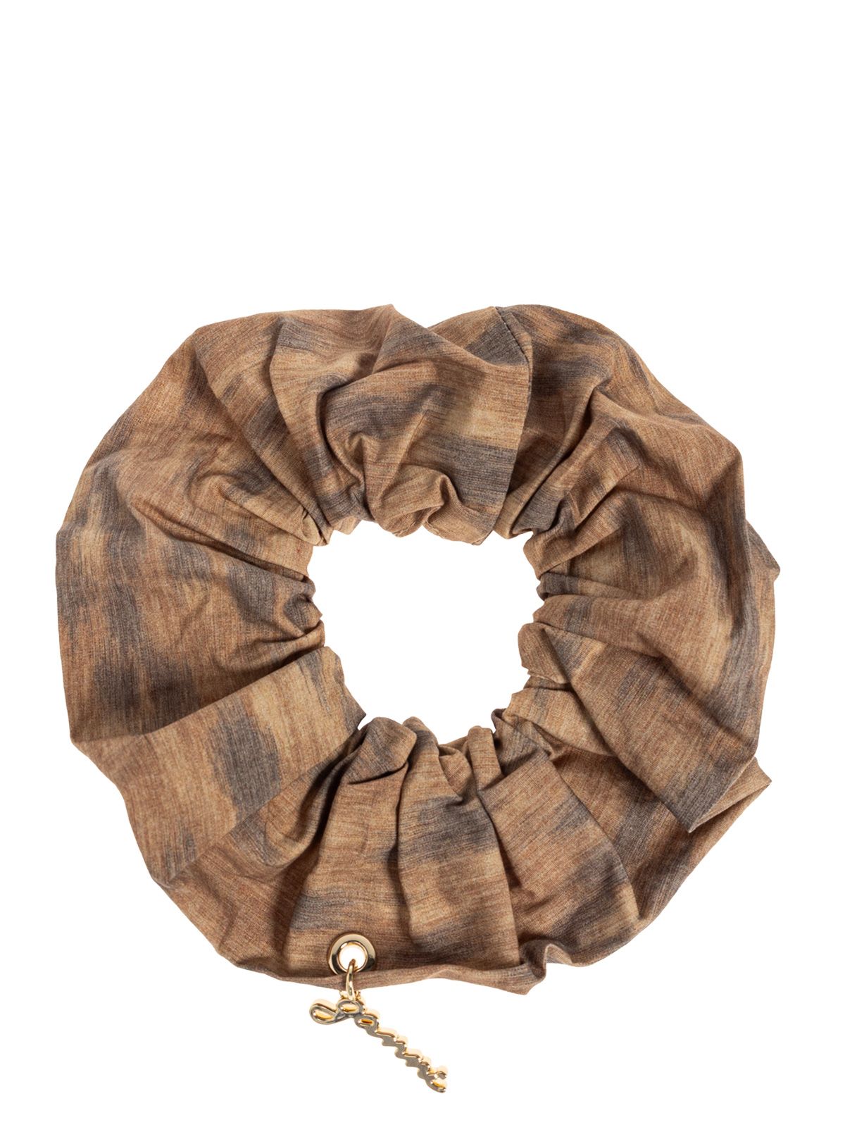 printed ikat scrunchie 