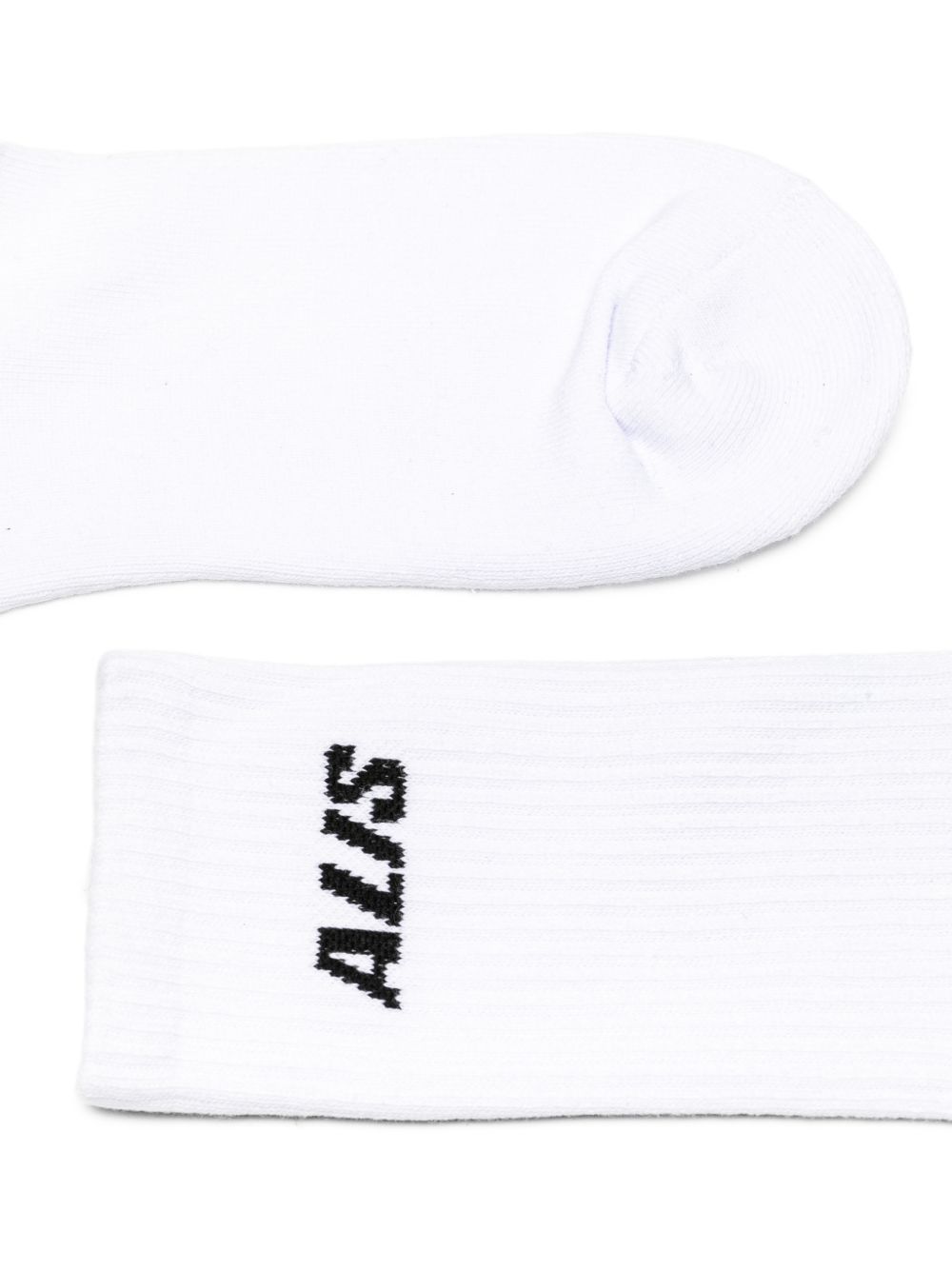 White birdy essential socks logo ALIS