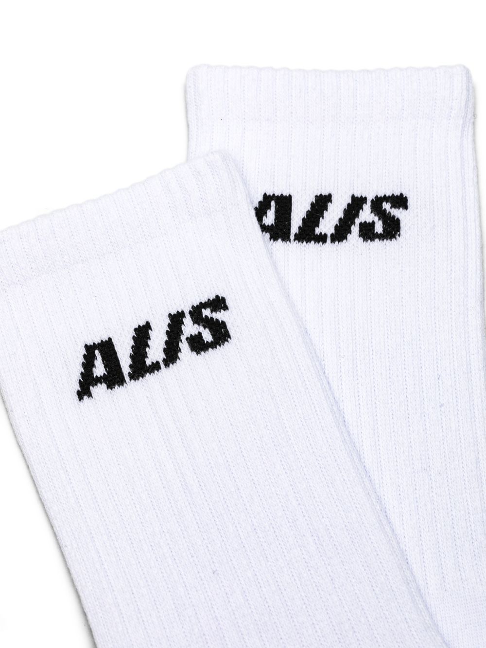 White birdy essential socks logo ALIS