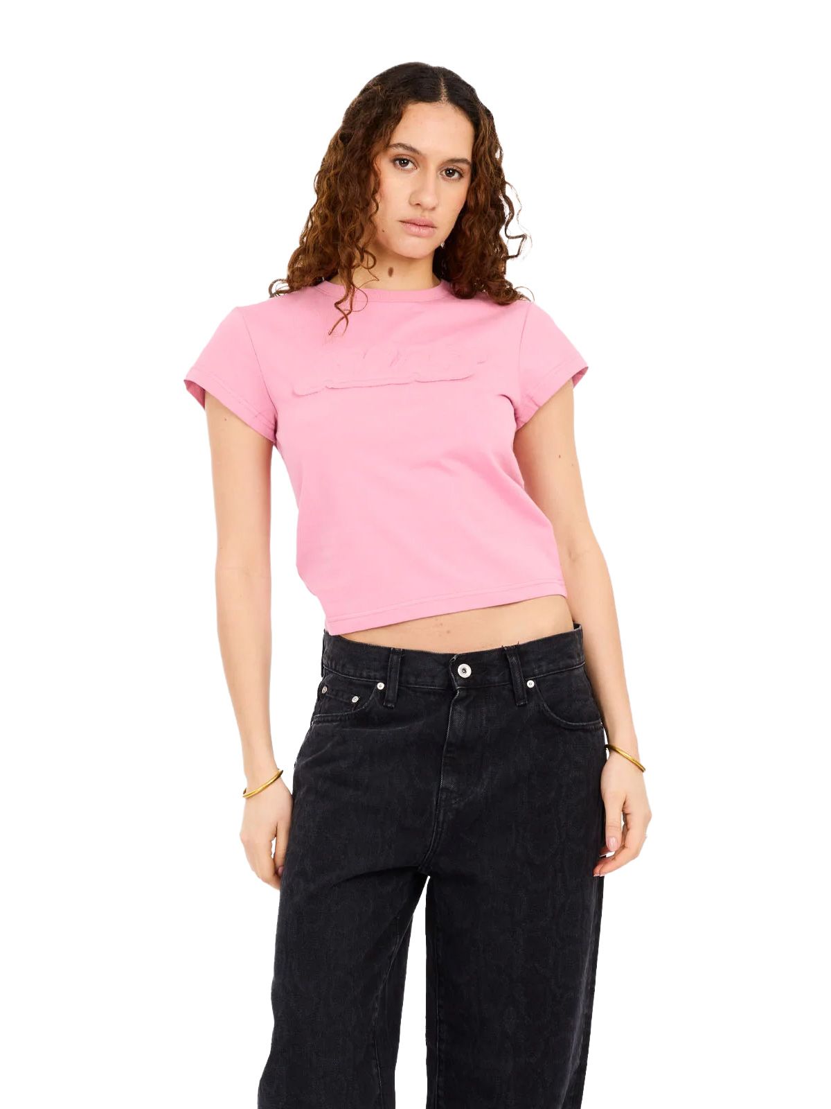 Pink oliiey baby tee ALIS