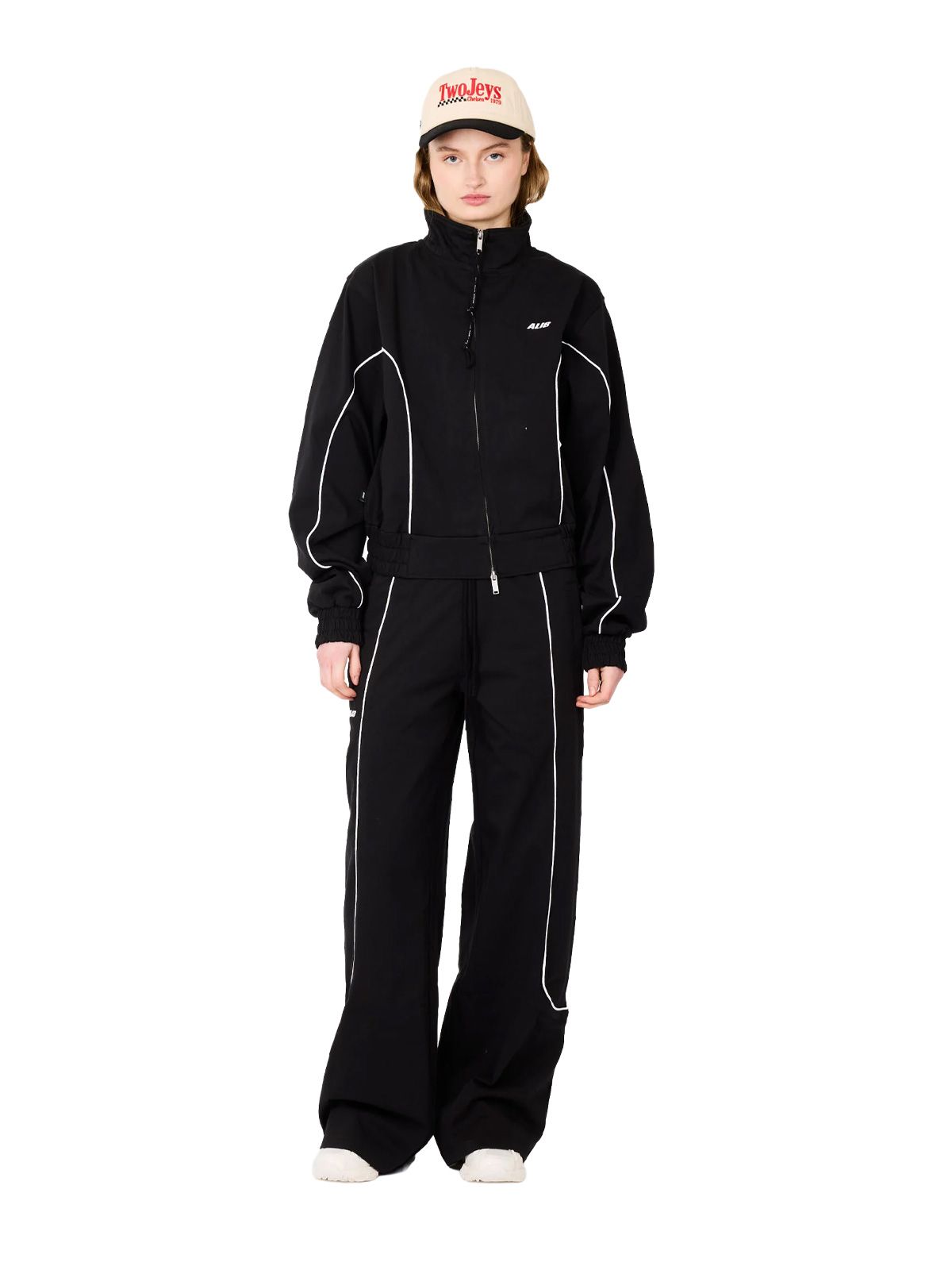 Black hristo tony fit tracktop ALIS