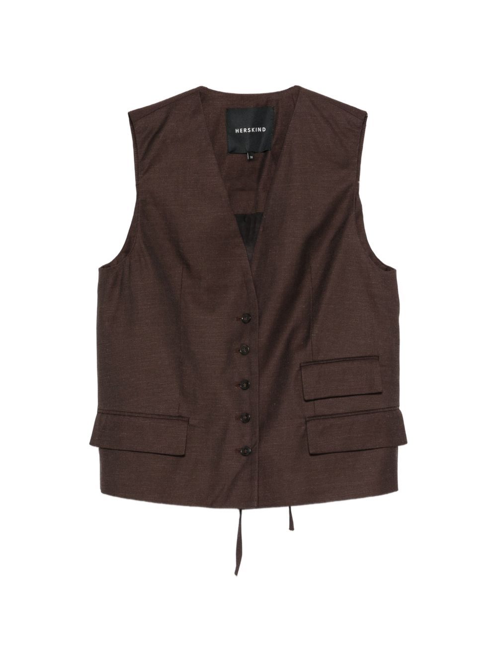 gilet samos marrone gilet donna