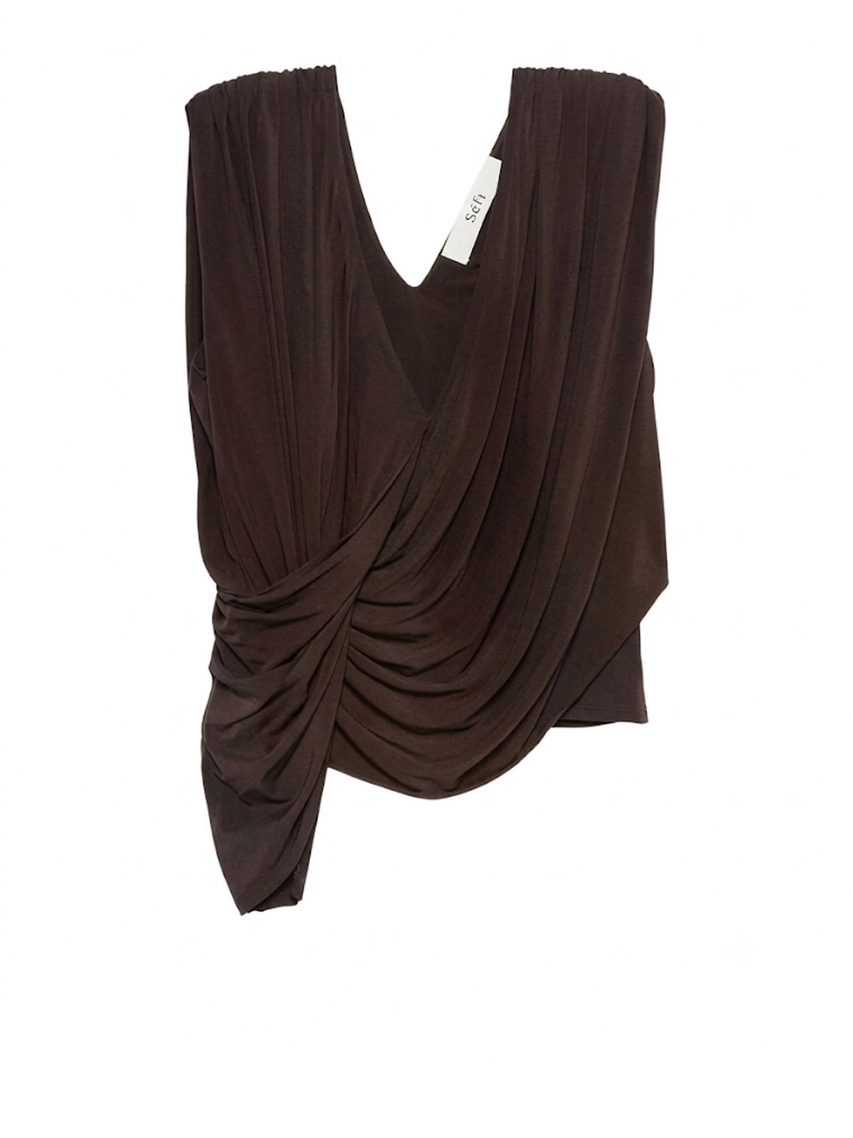 Brown tamara top SEFR