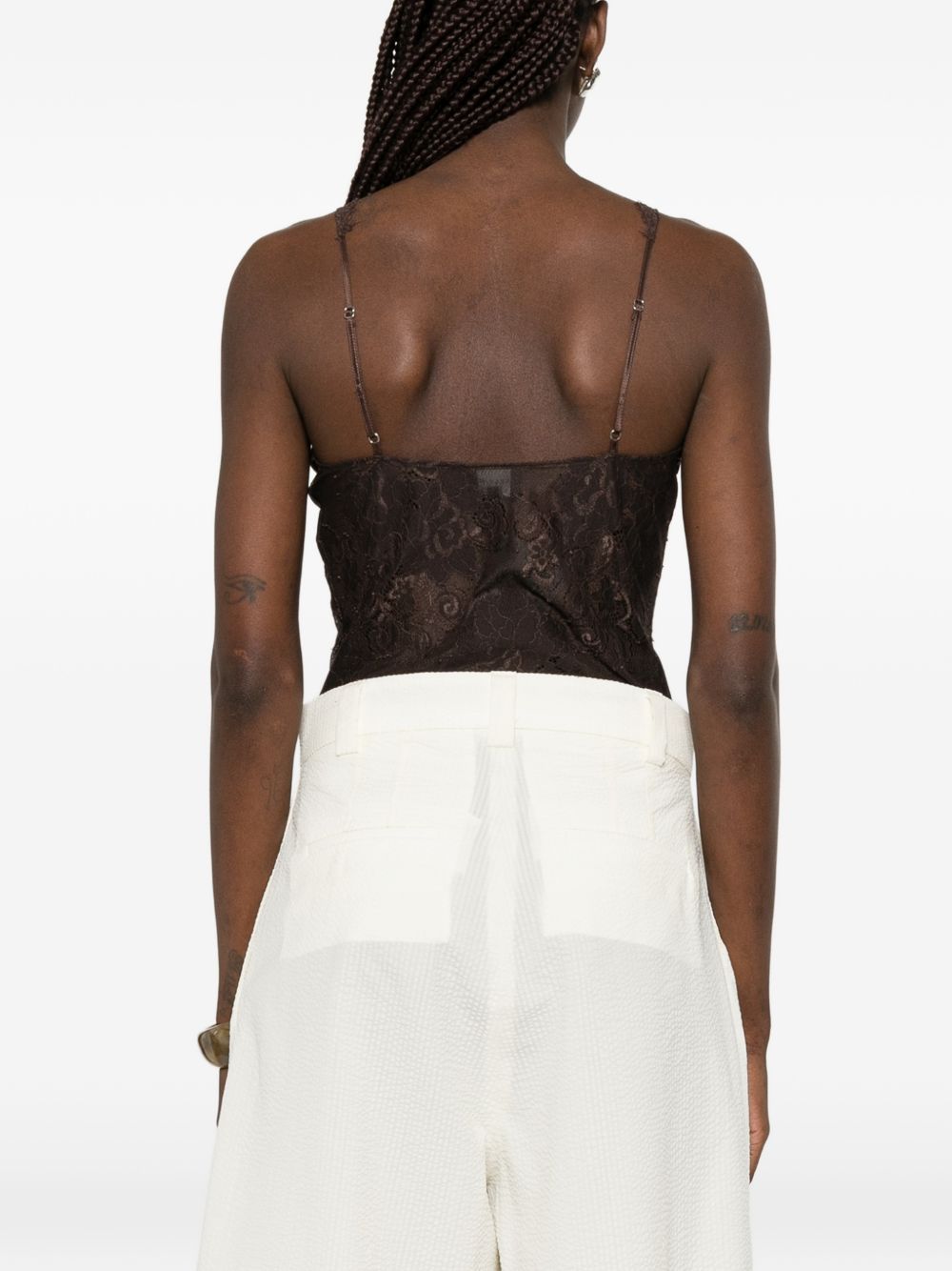 bodystocking brown bodystocking woman HERSKIND