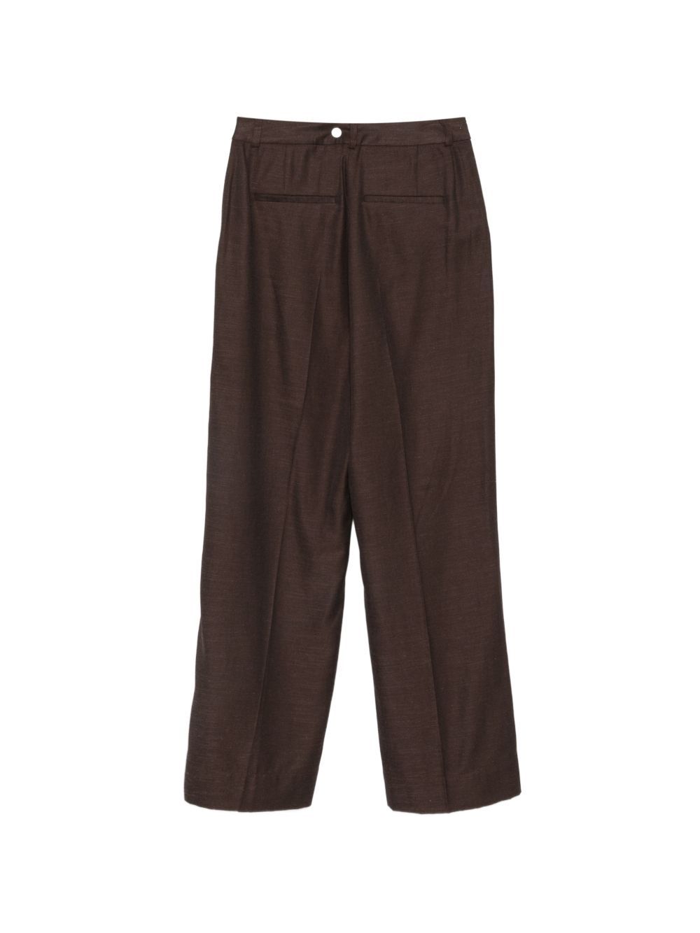 pants alina midt waist brown pants woman HERSKIND