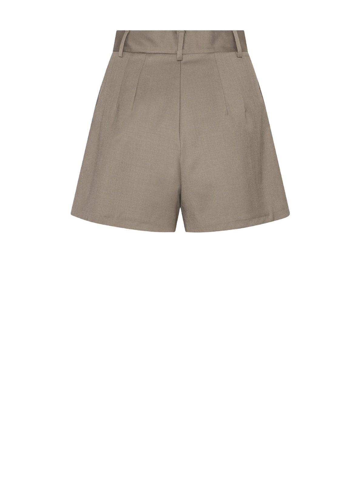 shorts highwaisted shorts pale brown ROTATE
