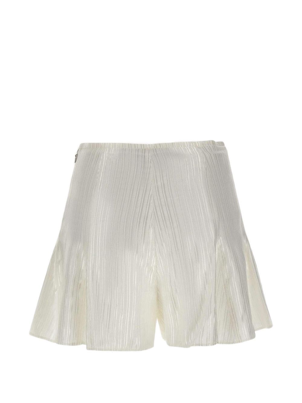 shorts striped flowy white  ROTATE