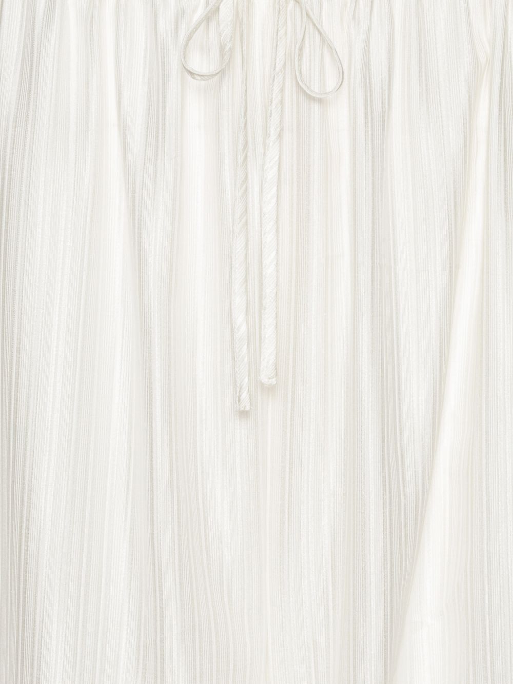 pantaloni striped balloon bianchi  ROTATE