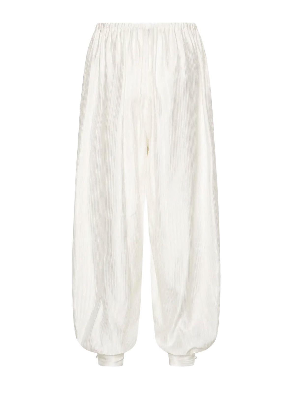 White striped balloon pants ROTATE