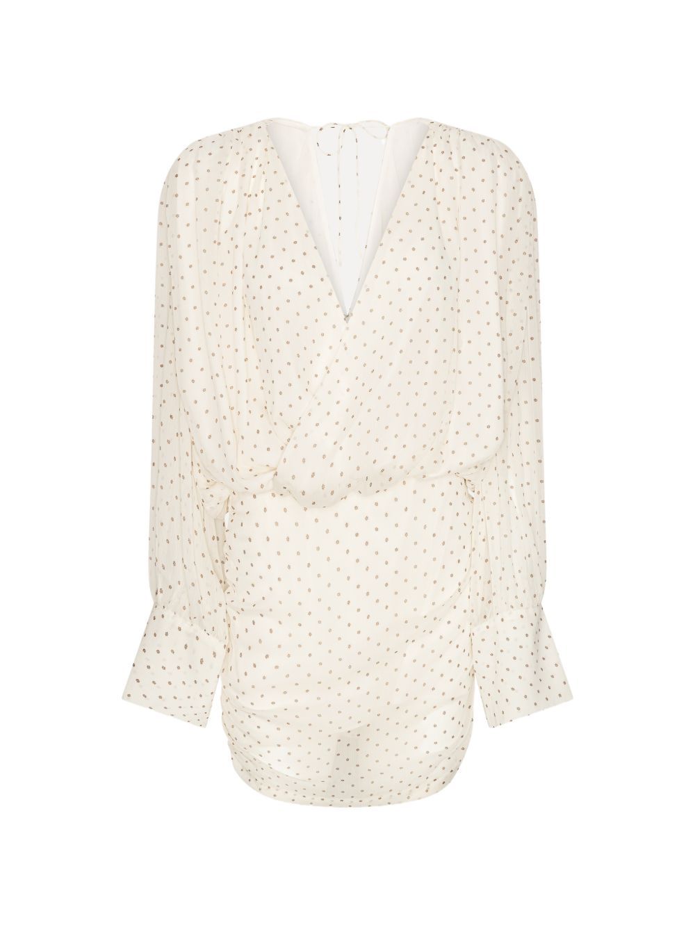 clothing chiffon v neck dress white dresses woman