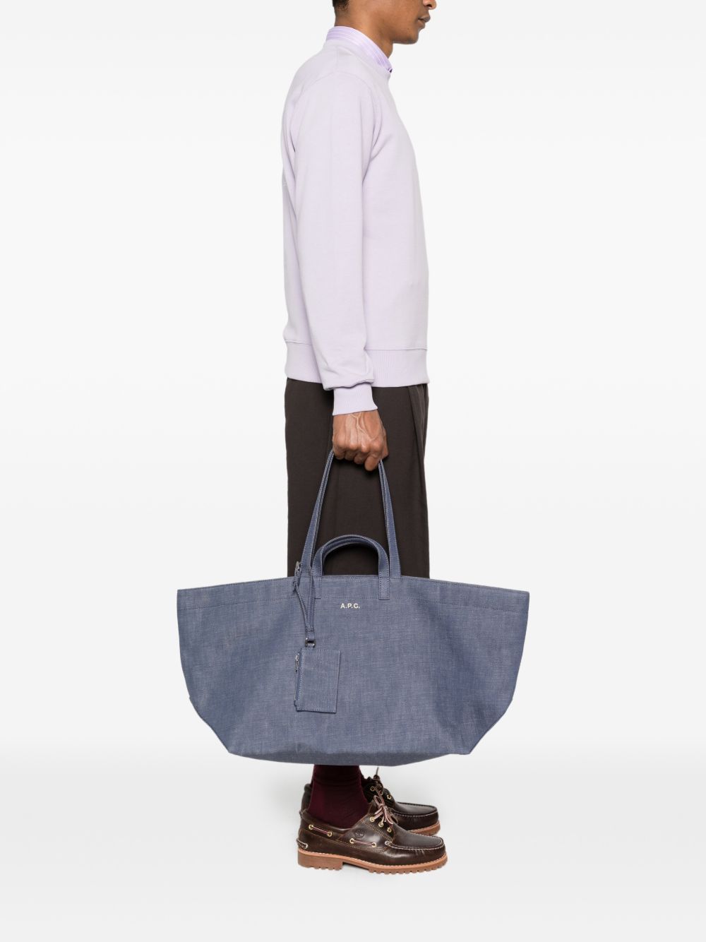 le drummer toile marrone A.P.C.
