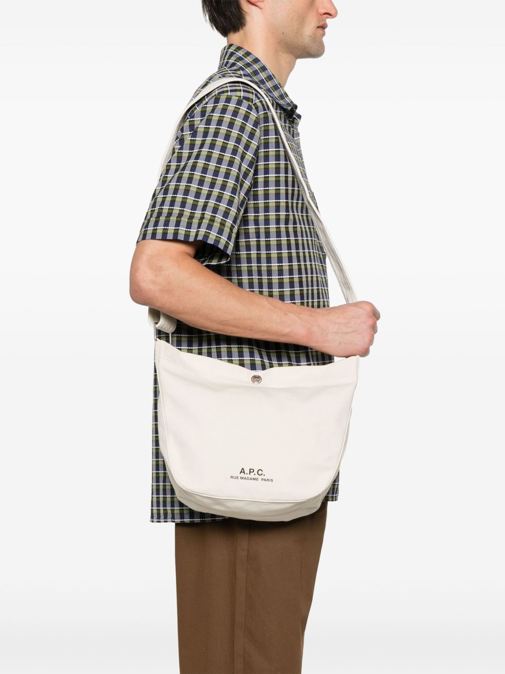 besace journal small beige A.P.C.