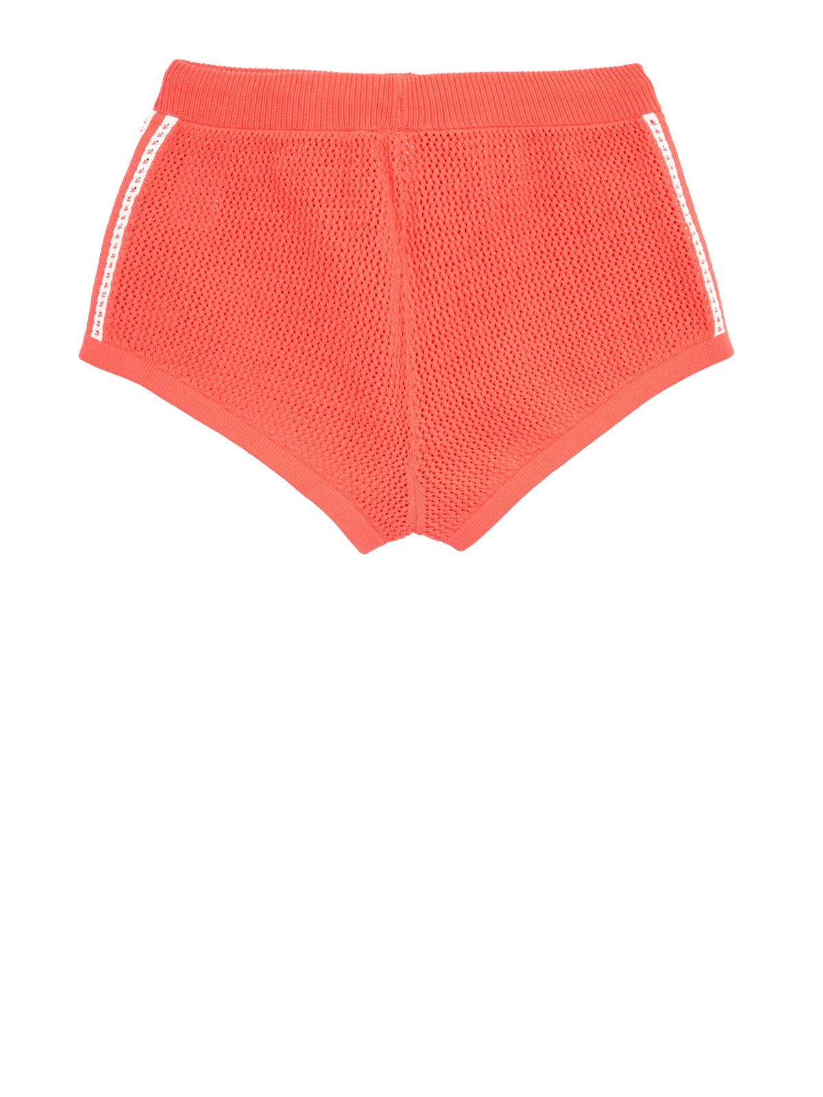 pantaloncini all'uncinetto rossi ADIDAS ORIGINALS