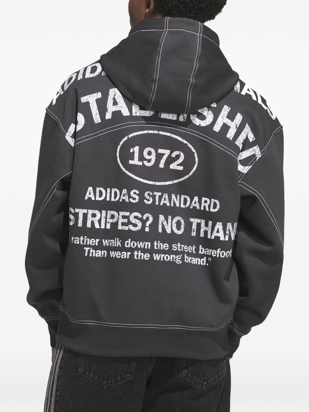 felpa con cappuccio shoemaker nera  ADIDAS ORIGINALS