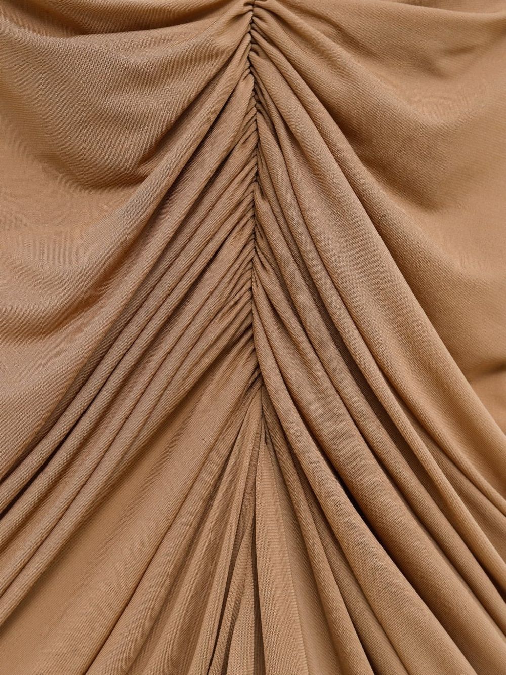 gonna arricciata tasca lunga argilla ATLEIN