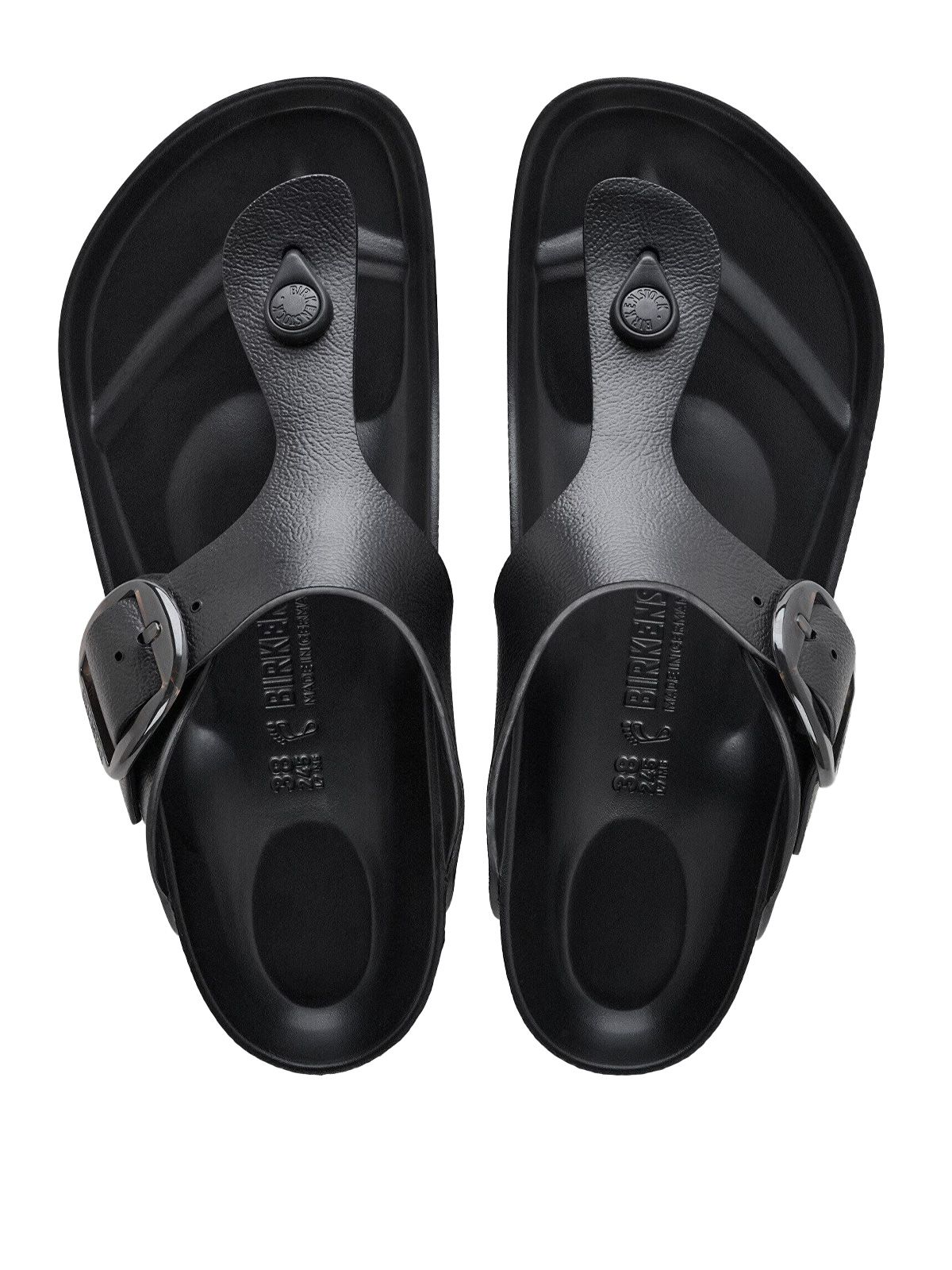 flat sandals gizeh big buckle eva black flat sandals woman BIRKENSTOCK