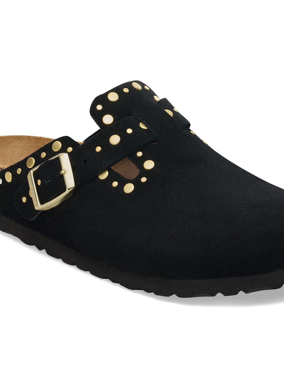 shoes mules boston rivet black mules woman BIRKENSTOCK