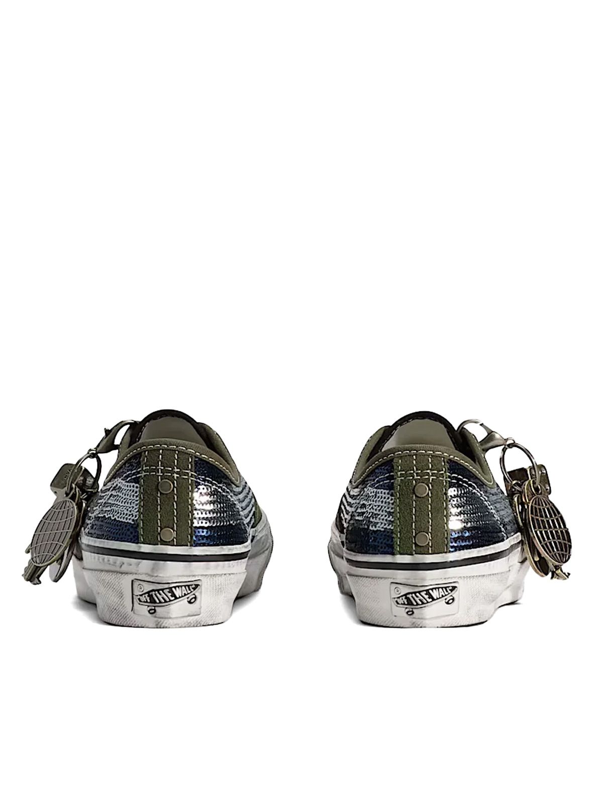 sneakers green blue sneakers woman VANS