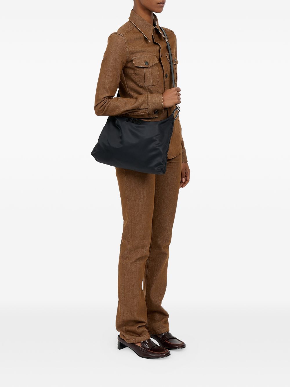 shoulder bag black shoulder bags woman MM6 MAISON MARGIELA