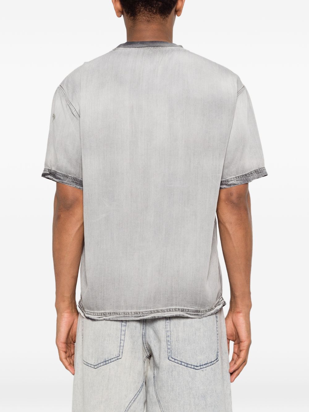 t-shirt black  DIESEL