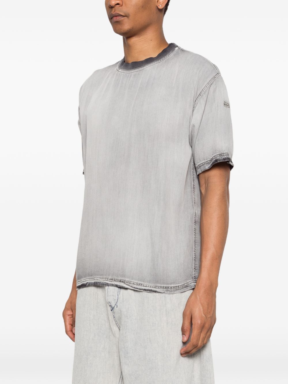 t-shirt black  DIESEL