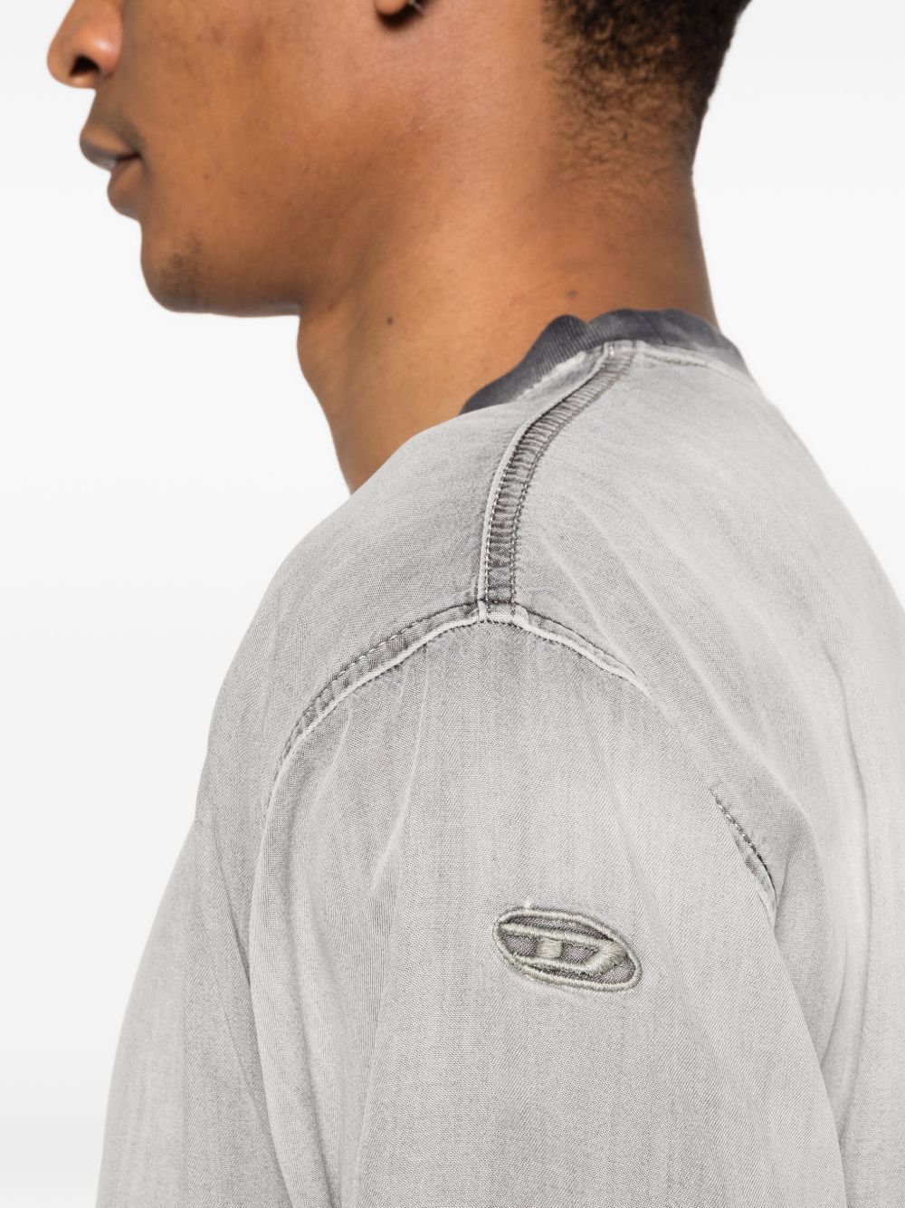 t-shirt black  DIESEL