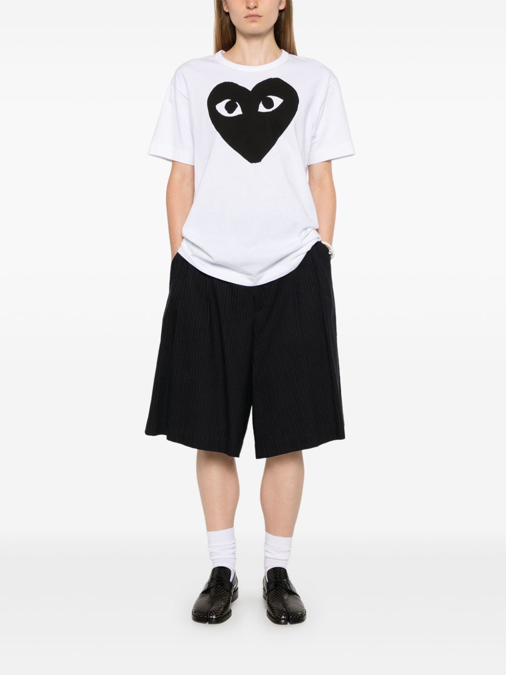 t-shirt white  COMME DES GARCONS PLAY