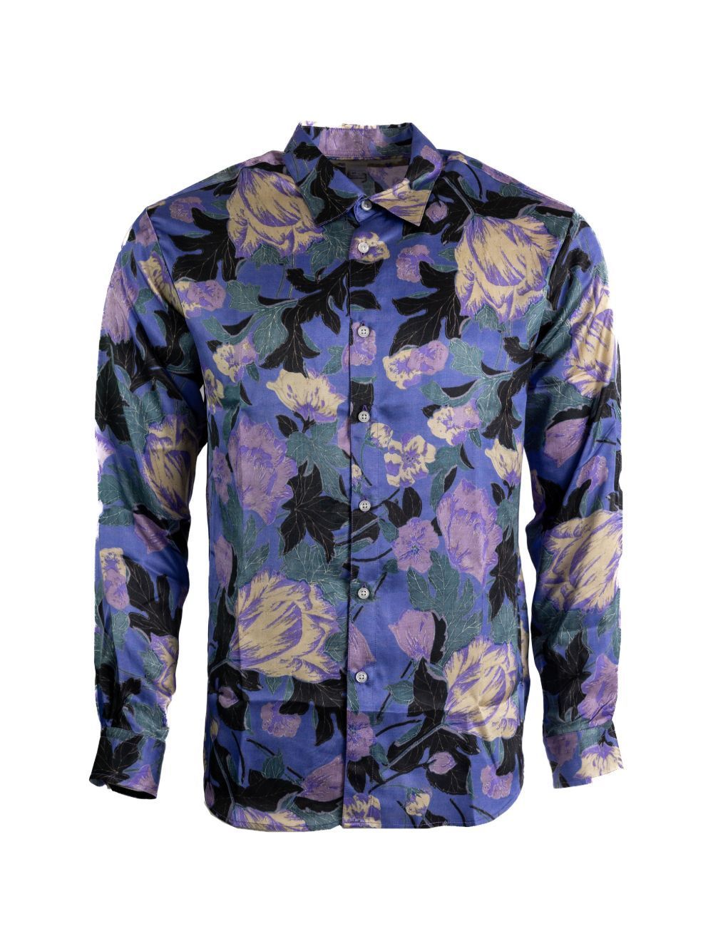 shirt flowers purple
