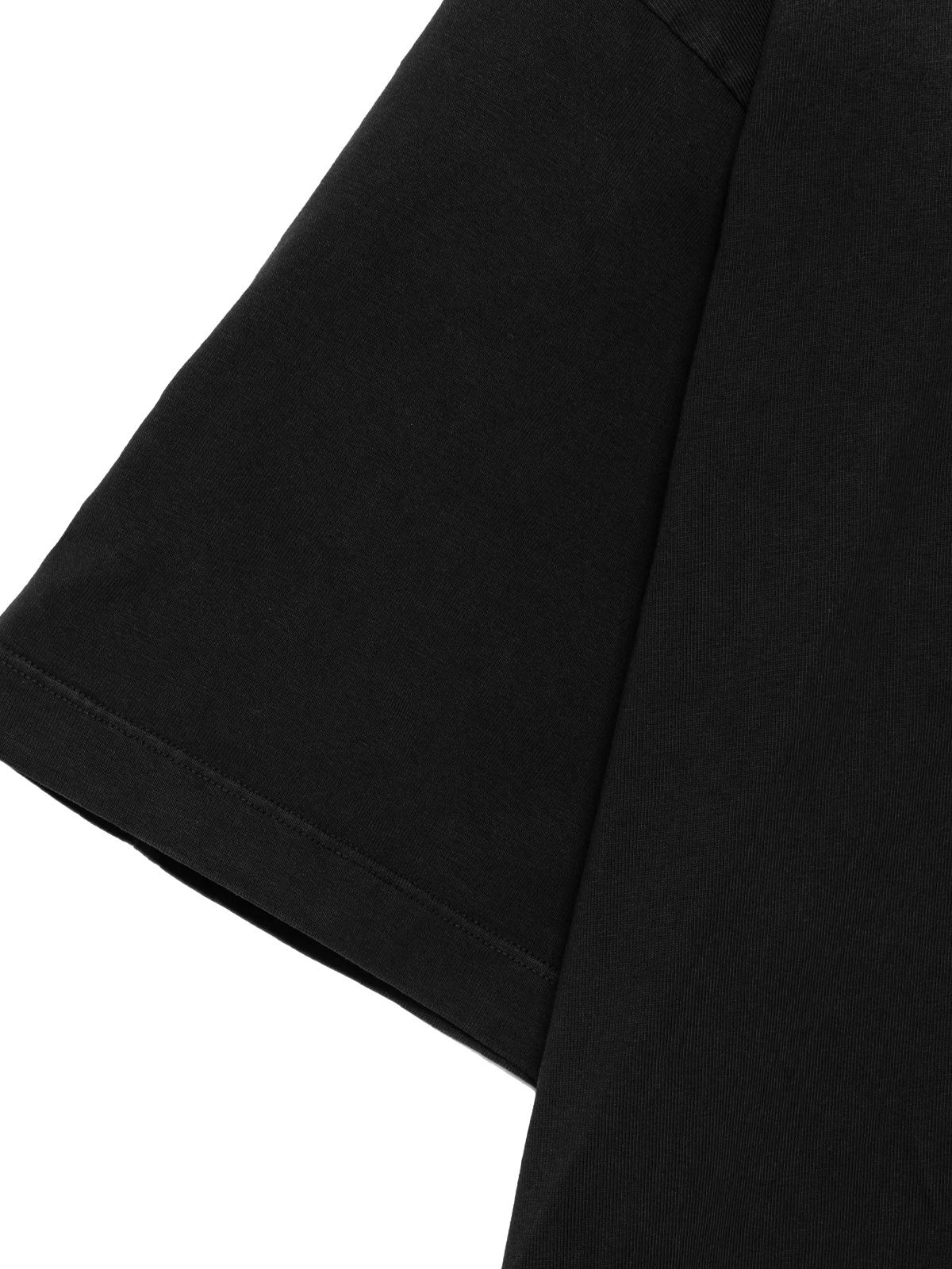 aura oversized t-shirt black t-shirts - men PAURA