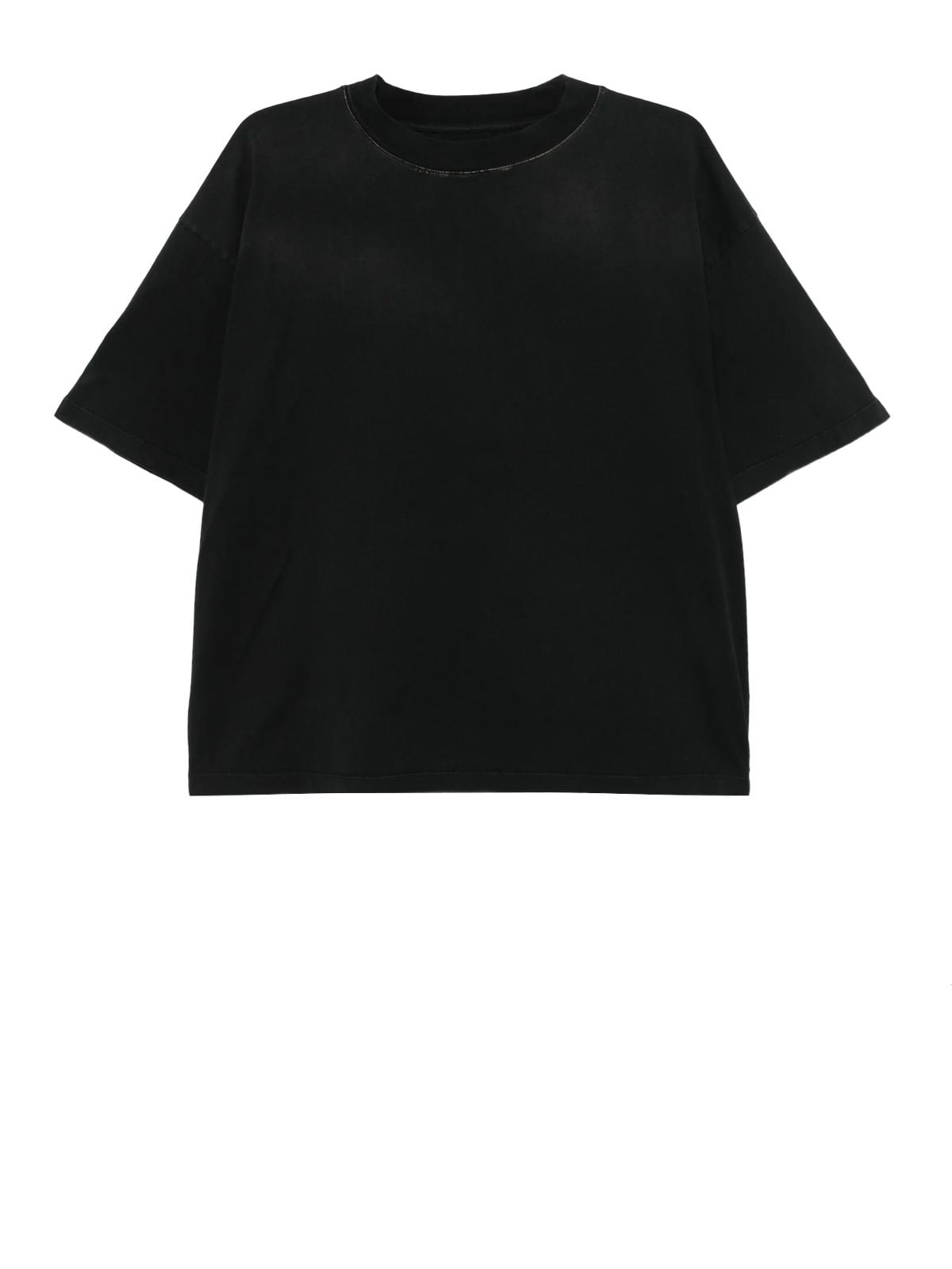 aura oversized t-shirt black t-shirts - men