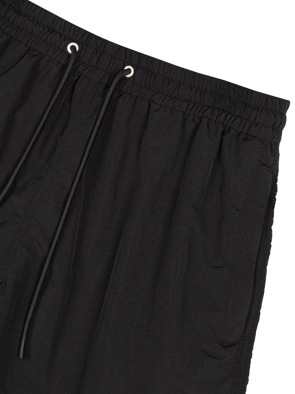 mike retro sports shorts black shorts - men SUNFLOWER