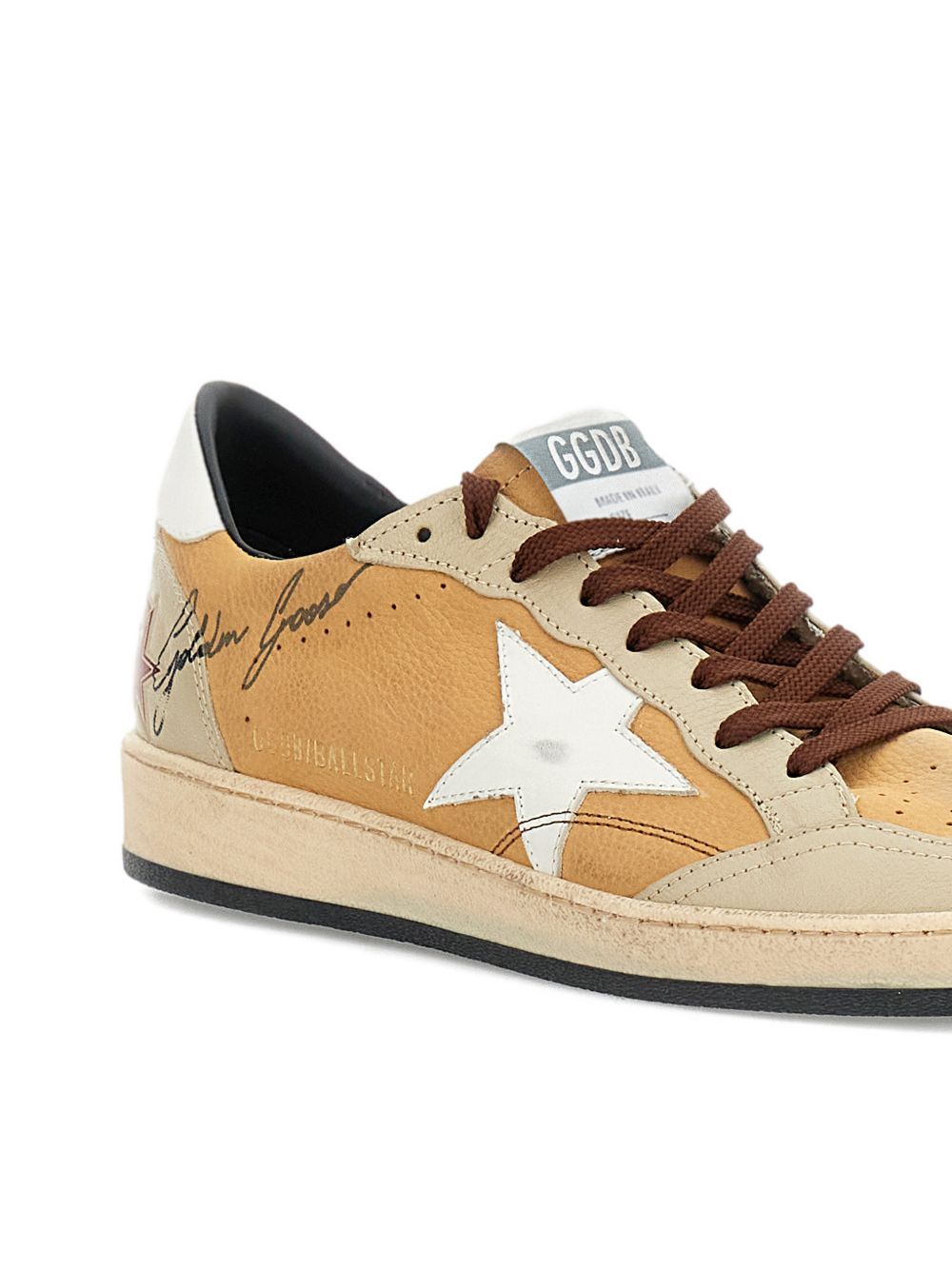 sneakers ballstar nabuk beige  GOLDEN GOOSE