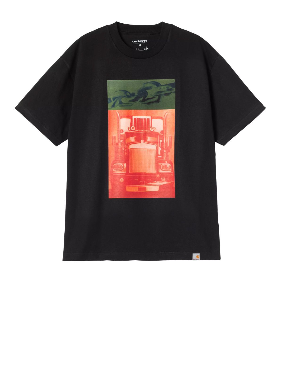 t-shirt hamilton nera 