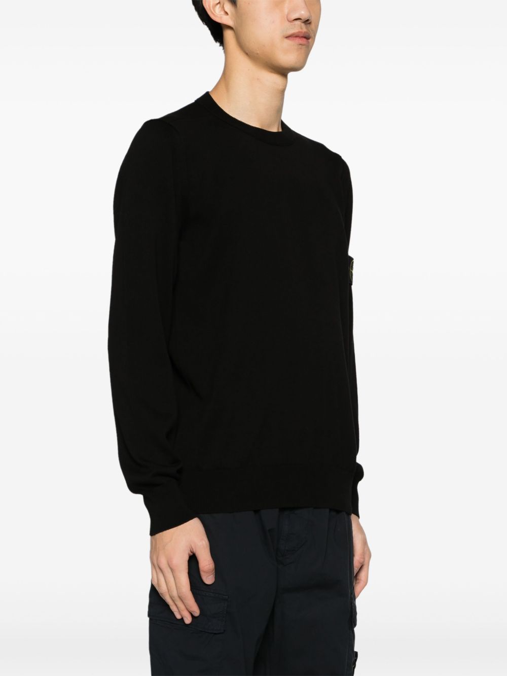 crewneck black  STONE ISLAND
