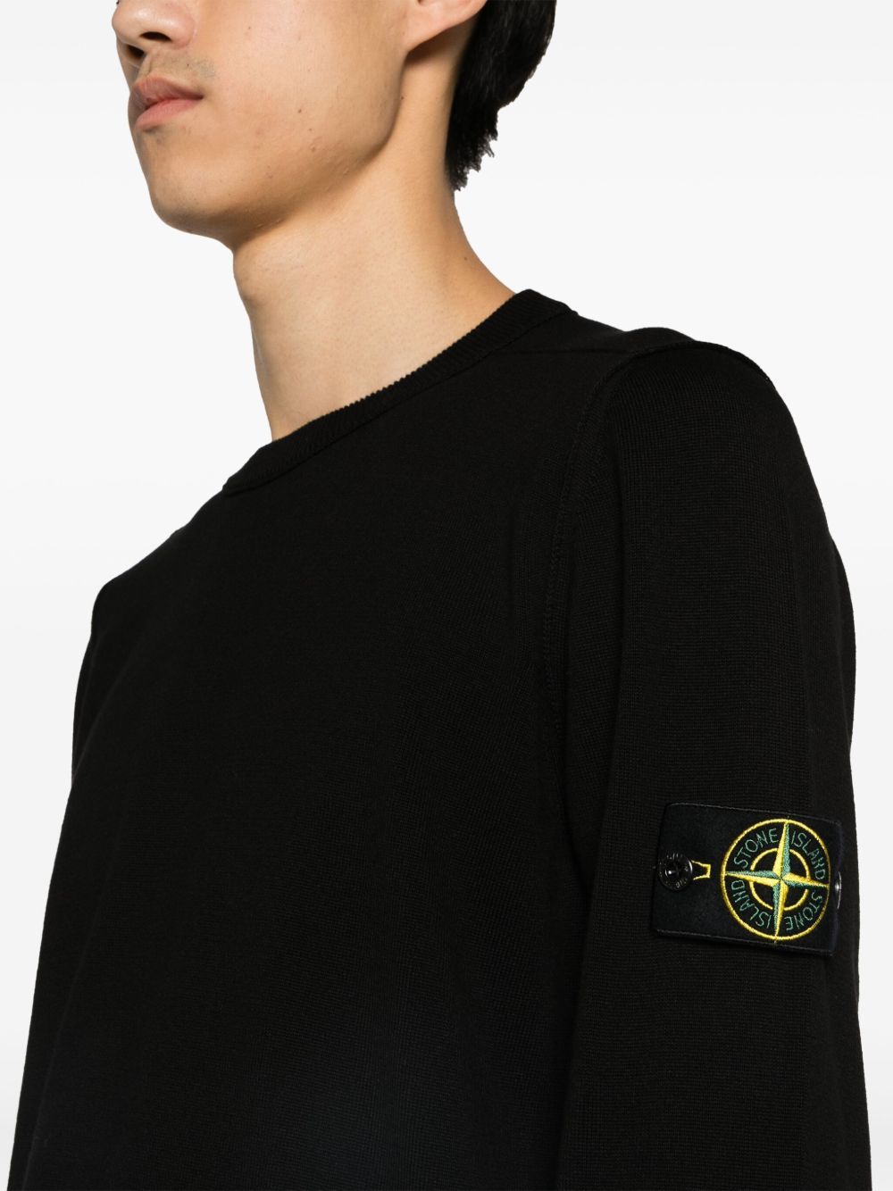 crewneck black  STONE ISLAND