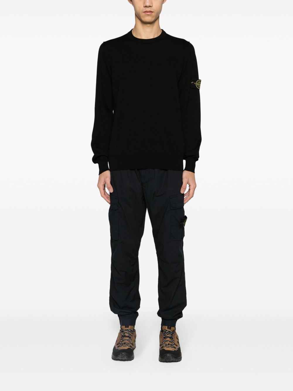 crewneck black  STONE ISLAND