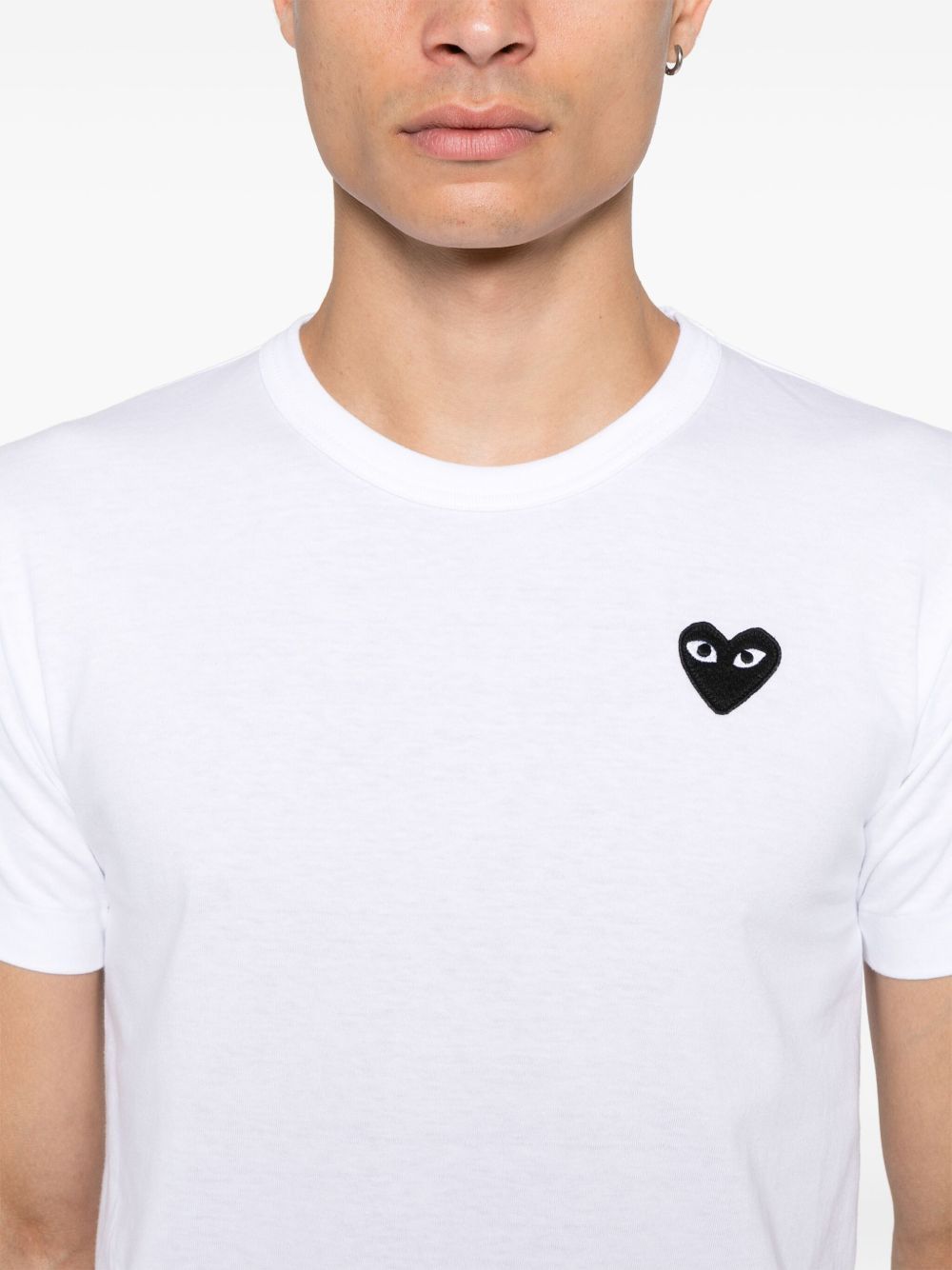 t-shirt white  COMME DES GARCONS PLAY
