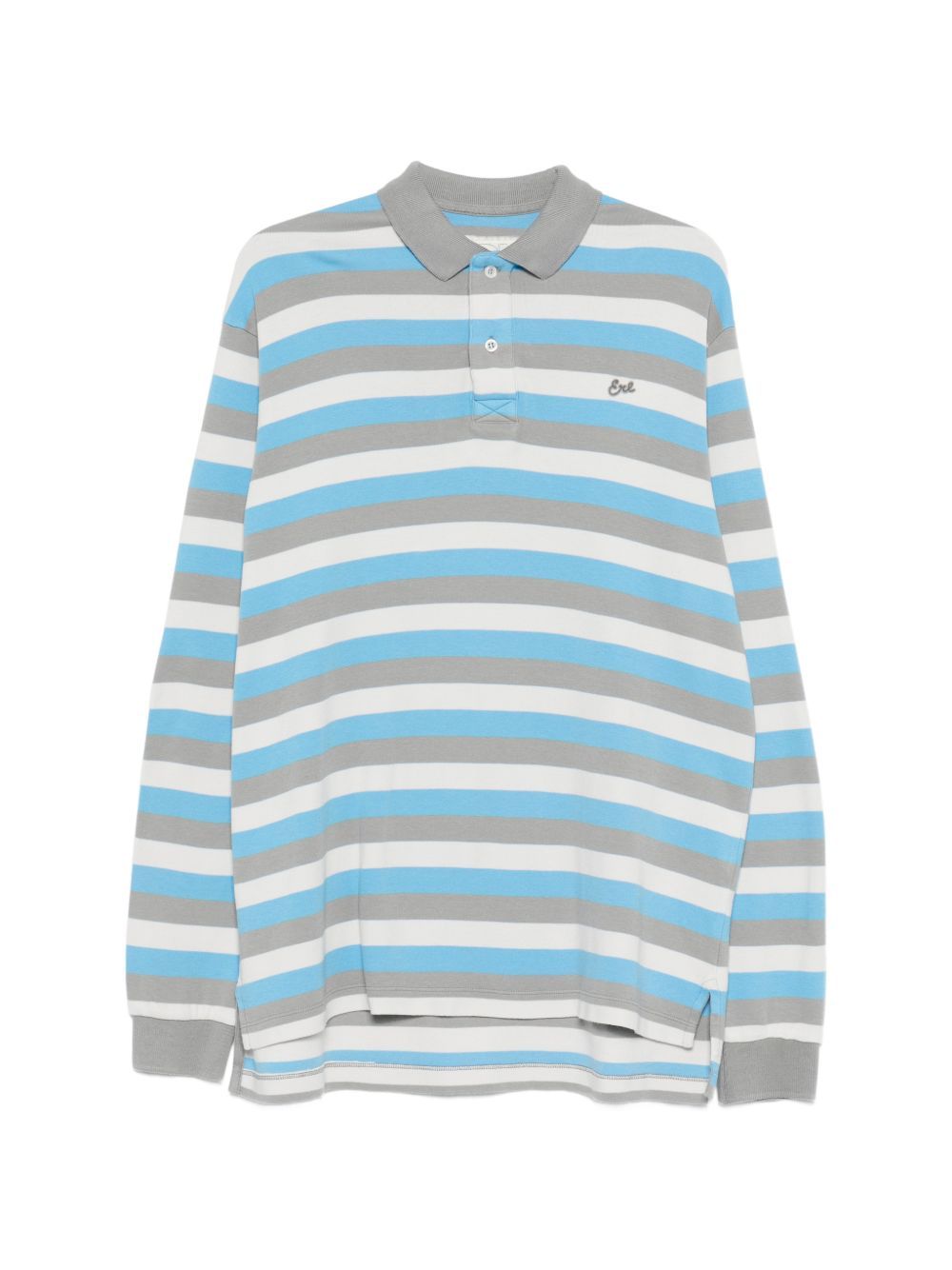 polo striped long sleeve knitwear multicolor