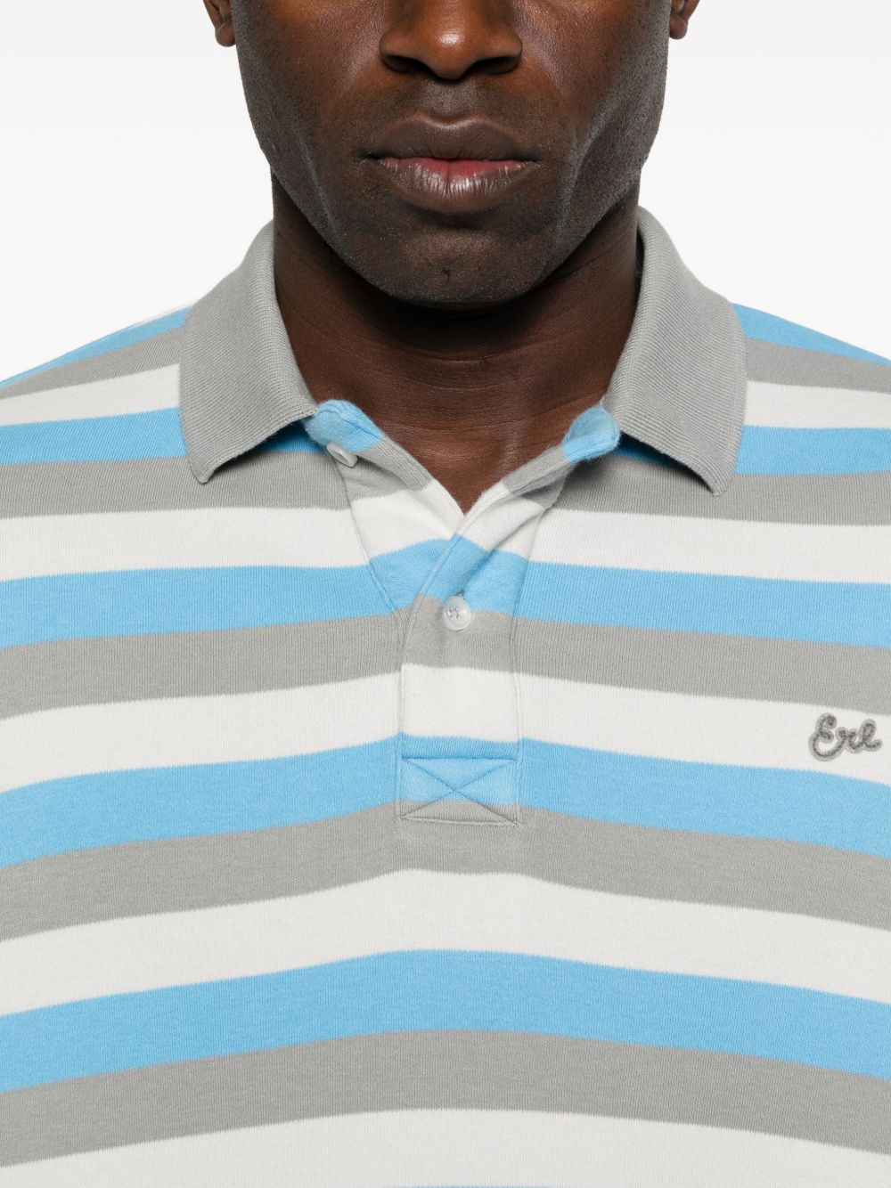 polo striped long sleeve knitwear multicolor ERL