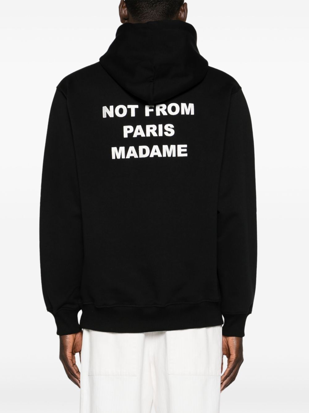 le hoodie slogan nera  felpe con cappuccio - uomo DROLE DE MONSIEUR