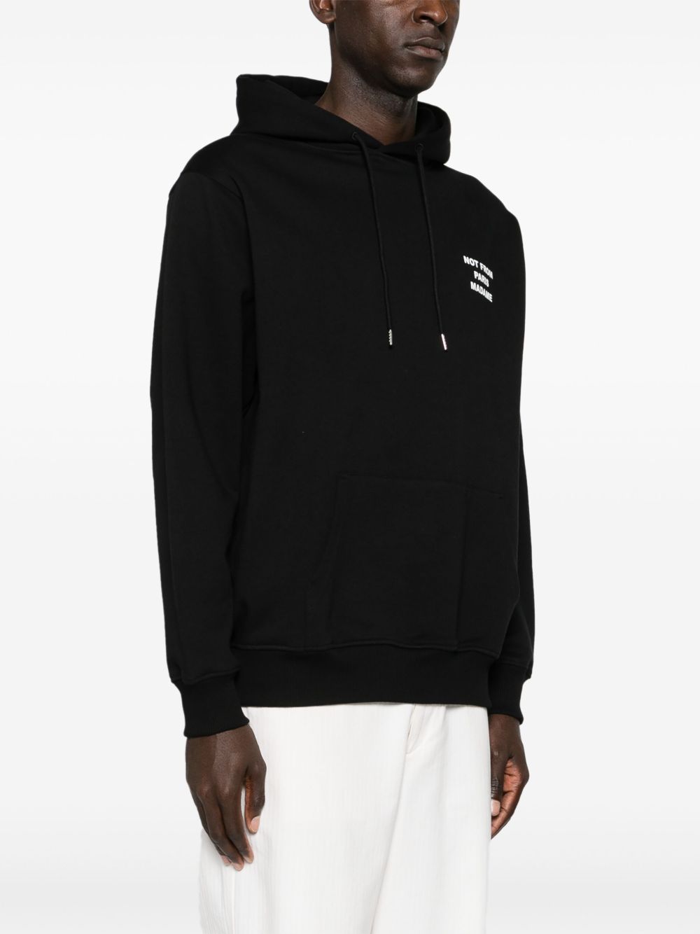 le hoodie slogan nera  felpe con cappuccio - uomo DROLE DE MONSIEUR