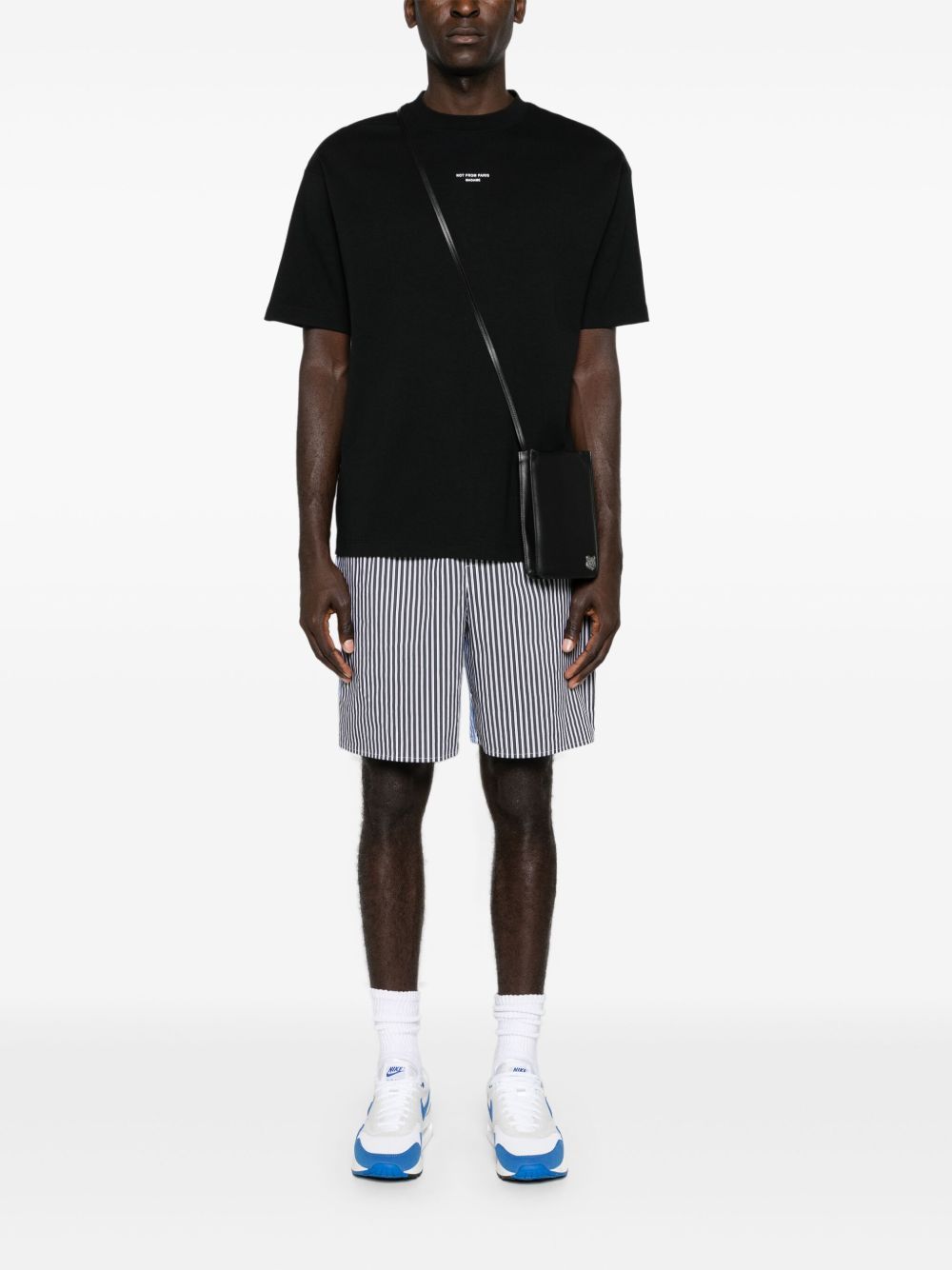 t-shirt slogan classique nera  t-shirt / maglie - uomo DROLE DE MONSIEUR