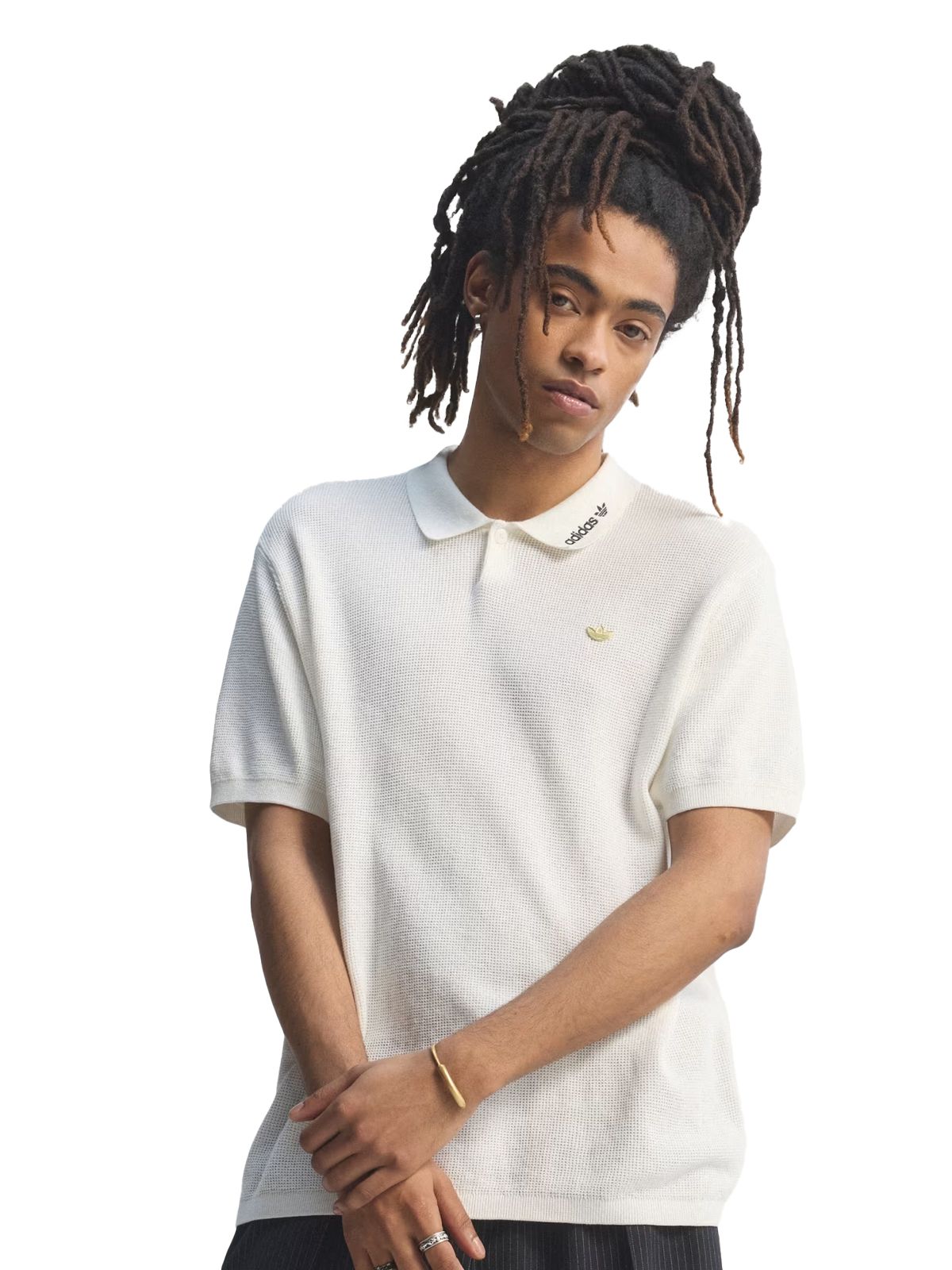polo maglia panna ADIDAS ORIGINALS