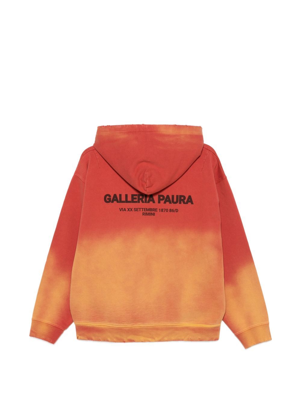 hoodie santi red PAURA