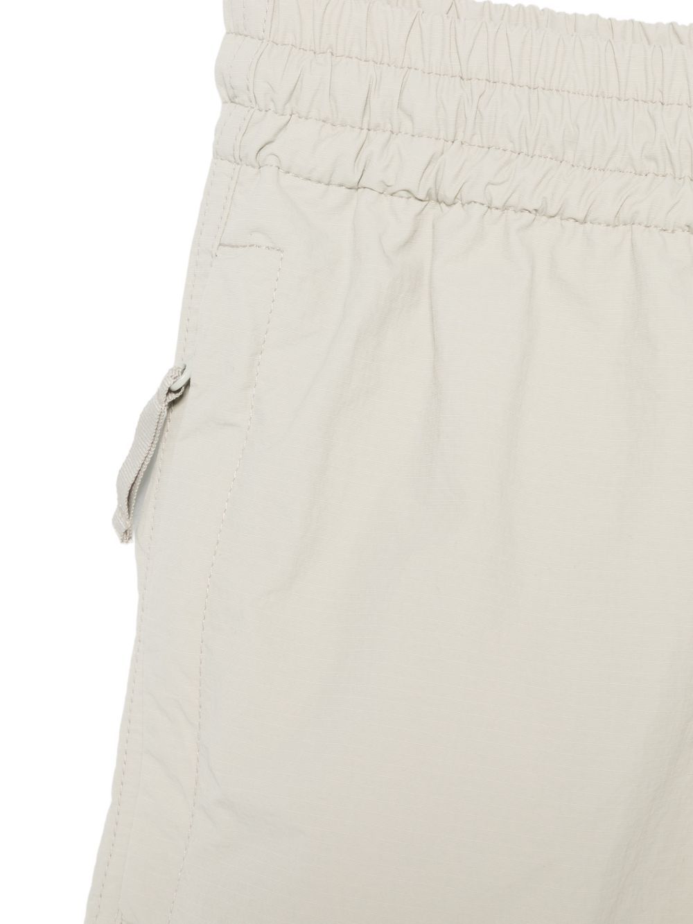 mike retro sports shorts beige shorts - men SUNFLOWER