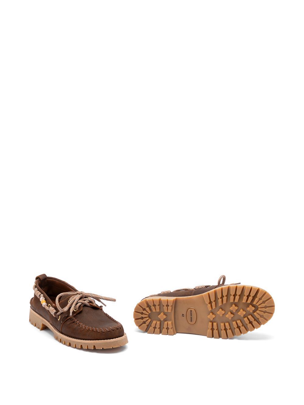 mocassino da crociera marrone GOLDEN GOOSE